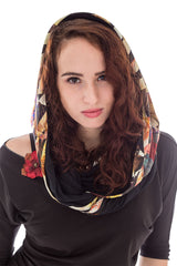 Cirque with Wool Empire (Hooded Infinity Scarf) - Empire - DWebb Test