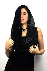 Black Desert Glam Empire (infinity hood scarf)