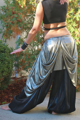 Liquid Metal Bustle Skirt