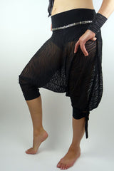 Black Lace Capri