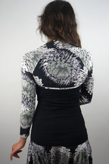 Abstract Floral Shrug