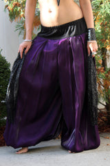 Deep Purple Lamé Debbaloons