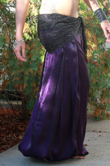 Deep Purple Lamé Debbaloons