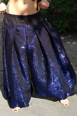 Sparkly Starry Night Flocked Pantaloons