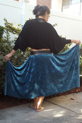 Velvet Burnout Classic Skirt - Skirt - DWebb Test